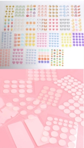 Pre-trang điểm UV da Sticker dễ thương mụn trứng cá Bìa vá vô hình Hydrocolloid tại chỗ Remover nhãn hiệu riêng - Product Image 3