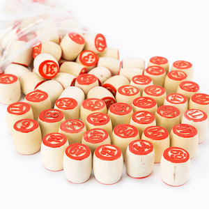 2025 nouveauté 90 pièces en bois numéro échecs <span class=keywords><strong>Bingo</strong></span> jouer à des jeux ensemble <span class=keywords><strong>Loto</strong></span> échecs avec boîte en papier - Product Image 1