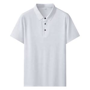 Nueva Camiseta Polo de Verano de Alta Calidad, Suave y Cómoda, Manga Corta, 100% Spandex Poliéster, Deportiva, para Golf, Talla Grande - Product Image 3