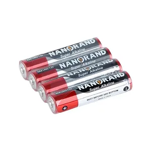 Nanguang ZnMnO2アルカリ電池lr61.5v乾電池aalr6am3アルカリ電池AAAA LR03 LR6