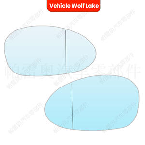Lente de espejo retrovisor para vehículo Wolf Lake, cristal azul para BMW E90, pieza de repuesto para lado derecho e izquierdo 51167157248 51167157247 - Product Image 5