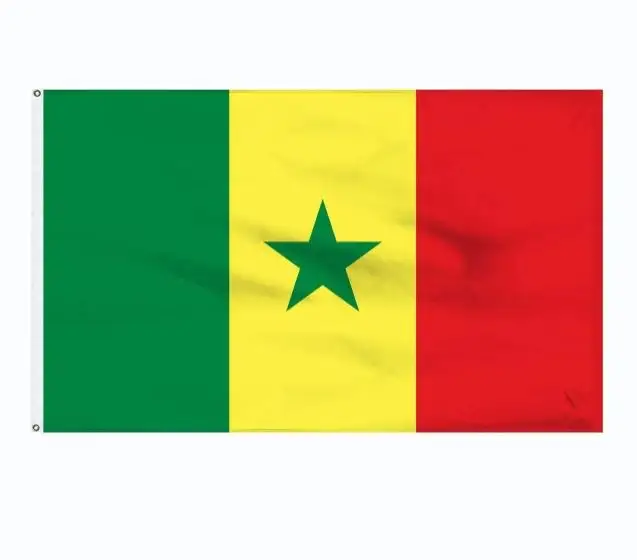 New 3x5 Foot Senegal Senegalese Republic Of Senegal 100%Polyester Flag Banner