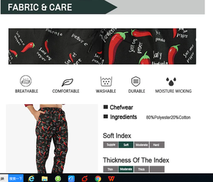 <span class=keywords><strong>Pantalon</strong></span> <span class=keywords><strong>de</strong></span> travail <span class=keywords><strong>de</strong></span> restaurant <span class=keywords><strong>Pantalon</strong></span> <span class=keywords><strong>de</strong></span> chef imprimé Baggy <span class=keywords><strong>pour</strong></span> hommes et femmes Uniformes <span class=keywords><strong>de</strong></span> <span class=keywords><strong>cuisine</strong></span> avec taille élastique à fleurs - Product Image 6