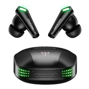 หูฟังไร้สาย ONIKUMA T308, ความหน่วงต่ำ 40ms, ใช้งานได้ 10 ชั่วโมง, บลูทูธ 5.3, ไดรเวอร์ 10 มม., ระบบตัดเสียงรบกวน <span class=keywords><strong>DNS</strong></span>, หูฟังเกมมิ่ง RGB - Product Image 1