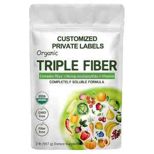 Label pribadi suplemen serat campur <span class=keywords><strong>Super</strong></span> makanan bubuk penguat untuk membersihkan detoks dukungan kekebalan tubuh bubuk serat tanaman makanan - Product Image 1