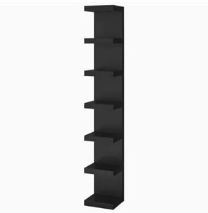 Étagère à livres en bois sur pied gain de place, design moderne, bibliothèque verticale intégrée, se pose contre le mur, étagère à livres <span class=keywords><strong>invisible</strong></span> - Product Image 4