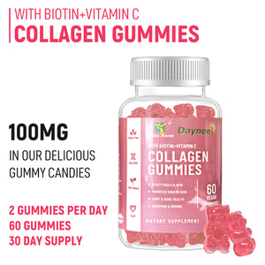Gummies de collagène en gros contenant divers collagènes et vitamines pour éclaircir le teint et blanchir le complexe cutané - Product Image 1