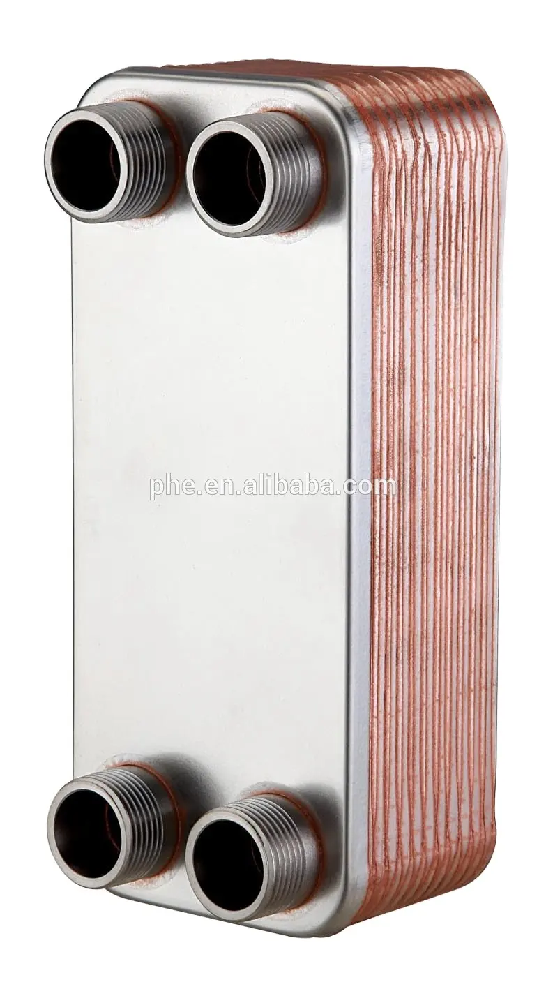 B3-052 stainless steel Brazed Plate Heat Exchanger air recuperator Refrigeration parts application