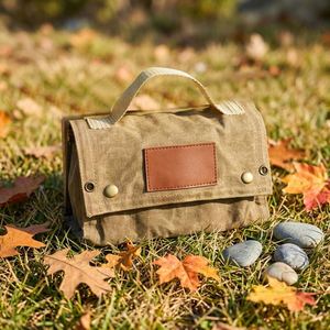 BBQ Canvas <b>Spice</b> <b>Jars</b> Kit 9 Seasoning Containers Modern Portable <b>Spice</b> Handle Storage Organizer Welcome Gifts Outdoor Camping - Product Image 1