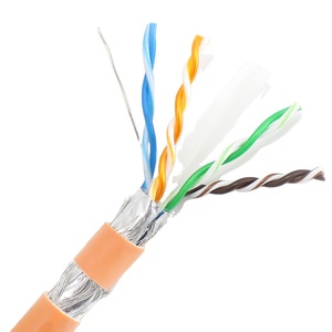 23AWG datos Naranja s/FTP cat6a (Regl. Cable CPR en CCA) RJ45 SFTP Cat6 - Product Image 1