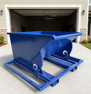 חדש 2 מלגזה מלקיזה פח פח פח אשפה לדלג עבור מסעדה קמעונאית - Product Image 6