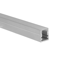 Profilé LED en aluminium en forme de U 10x10mm, série 6000, qualité supérieure, pour décorations, découpe, soudage, traitement, canal en alliage d'aluminium - Vente chaude