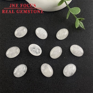 Piedras preciosas sueltas huevos piedra cristal Natural piedra semipreciosa anillo ovalado gema hecha a mano DIY productos semiacabados anillo gema - Product Image 6