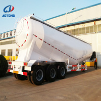 Huile de bitume/carburant/diesel/essence/brut/eau/lait Transport 3 essieux 50000L réservoir en alliage d'aluminium/camion-citerne semi-remorque