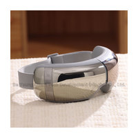 Masseur oculaire intelligent avec chaleur, compression d'air, musique Bluetooth, pliable, rechargeable, appareil de massage pour les yeux fatigués