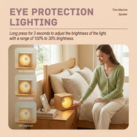 Lampe de chevet LED rechargeable, réglable, mini, pour chambre à coucher, style nordique, avec fonction de minuterie