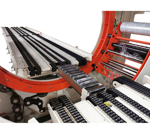 באופן מלא אוטומטי מסלולית אופקי מתיחה אוטומטית מכונה, למתוח wrapper עבור דלת, חלון, ארוך מוצרים - Product Image 6