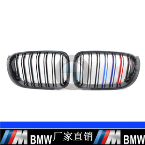 กระจังหน้า BMW สีดำเงา ลายเส้นคู่ สไตล์ M สำหรับ F25 F26 X3 X4 ปี 2014 2017 อัพเกรดกันชน วัสดุพลาสติก ABS - Product Image 5