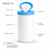 Lingettes dégraissantes NOCTA personnalisées pour canettes, usage intensif, pour encre d'imprimante, huile moteur, lingettes nettoyantes humides pour mains et outils