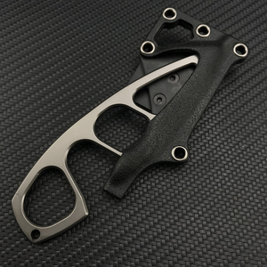 Cuchillo de Bolsillo EDC <span class=keywords><strong>BOKER</strong></span>, Cuchillo Pequeño de Hoja Fija con Mango de Acero 440C y Funda de ABS, Cuchillos Mini Tácticos de Supervivencia para Exteriores - Product Image 2