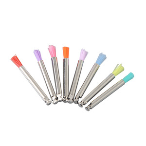 Brosse dentaire colorée en métal pour le polissage des dents, le blanchiment et les soins bucco-dentaires - Product Image 4