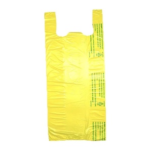 <span class=keywords><strong>Sac</strong></span> en PEHD jetable à soufflets latéraux avec poignée gilet et impression en gravure pour usage professionnel et commercial - Product Image 5