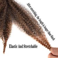 Tresses synthétiques au crochet Afro Marley Kinky Curly de 8 pouces, douces, pré-ébouriffées, torsadées, en vrac, vente en gros, cheveux naturels style Bob Mali