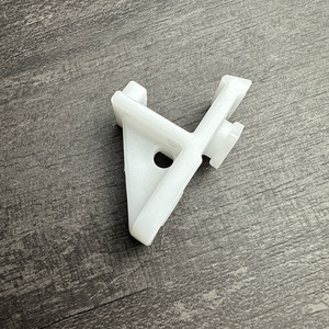 Refrigerator Shelf <b>Clips</b> Plastic <b>Hooks</b> For Securing Shelves 350kg Load Capacity Injection Molding Parts - Product Image 1