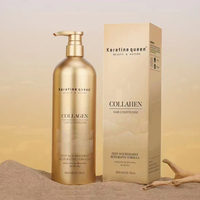 Meilleur Vendeur Protéine Collagène pour Cheveux Abîmés Réparateur Huile d'Argan Kératine Collagène Traitement Capillaire Shampoing Croissance Cheveux Plus Forts
