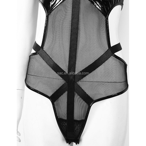 8141 пикантная прозрачная модная одежда из искусственной кожи - Product Image 5