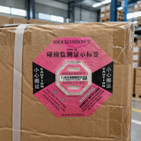 En stock – Capteur d'impact 5G 10G 15G à sensibilité variable, indicateur d'impact pour l'expédition, indicateur de choc pour la protection en transit