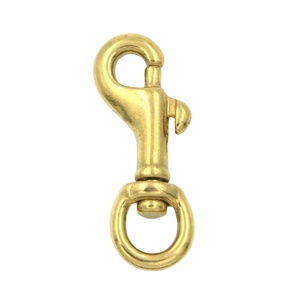 Mousquetons pivotants en laiton Offre Spéciale Petits crochets en laiton Mousqueton en laiton massif - Product Image 5