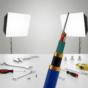Cable de Fibra Óptica Ignífugo para Minería <span class=keywords><strong>XINQIAO</strong></span> MGXTW, Blindado con Cinta de Acero, para Minas de Carbón Subterráneas, Hebei - Product Image 1