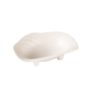 Assiettes en mélamine de forme irrégulière, couleur unie, pour fêtes, collations, plats créatifs, desserts, plateaux de service pour restaurants - Product Image 3