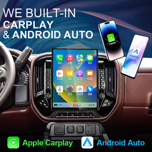 วิทยุติดรถยนต์ NaviHua หน้าจอ 15.6 นิ้ว ระบบ Android 13 เครื่องเล่นวิดีโอ DVD พร้อมระบบนำทาง GPS สำหรับ Chevrolet Silverado GMC Sierra ปี 2014-2018 - Product Image 3