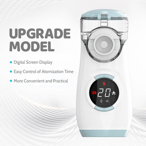 Commercialisation-Plomb <span class=keywords><strong>Moins</strong></span> <span class=keywords><strong>Cher</strong></span> Prix Rechargeable Mini Inhalateur Portable À Faible Bruit Nébuliseur À Maille À Usage Domestique - Product Image 3
