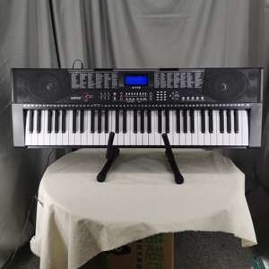 Clavier de Piano 61 Touches de Bonne Qualité Instrument de Musique avec Prise Micro Écran LCD Orgue Électronique Portable pour Adulte Enfant Débutant - Product Image 6