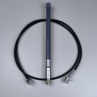 Antenne en fibre de verre 4G pour extérieur, étanche, polarisation verticale, acier inoxydable, connecteur N femelle, 3,7G-4,2Ghz, pour base