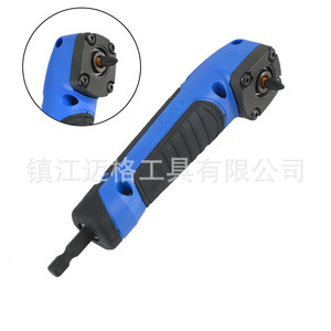 Right Angle Electric Drill 1/4 Inch Reversible High Torque Screwdriver Corner Bender Tool - Product Image 3