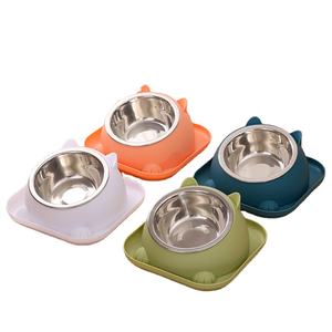 Nuevo cuenco para mascotas, cuenco para gatos, boca oblicua, soporte para comida para gatos, cuenco anticaída para perros, lavabo para perros, <span class=keywords><strong>antihormigas</strong></span>, comida antiextensión, alimentador para mascotas - Product Image 1
