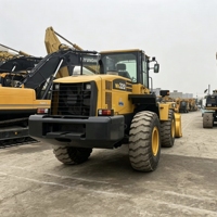 Chargeuses sur pneus Komatsu WA320-5 d'occasion d'origine japonaise, modèles WA300-1, 320-3, 320-5, chargeuses frontales d'occasion à prix réduit en promotion