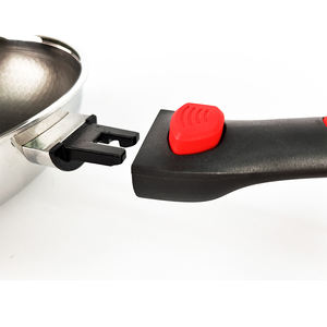 Sartenes y ollas con <span class=keywords><strong>mango</strong></span> extraíble ecológico más saludables alemanas Cocina Tri-ply Acero inoxidable Panal Olla a presión <span class=keywords><strong>Wok</strong></span> - Product Image 2