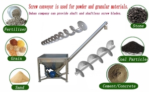 Hạt/Thực Phẩm/Hóa Chất/Bùn Hạt Cardan Doanh Kerja Gravimetr Thép Không Gỉ Ngang Khoan Vít Băng Tải - Product Image 6