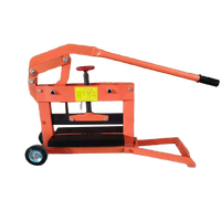 Machine à découper les briques de ciment portable, outil de construction manuel à économie d'effort avec moteur 3 kW, facile à utiliser pour les pavés