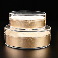 Boîte ronde en plastique verrouillable boîte de stockage des aliments pour nid d'oiseau Cordyceps Sinensis thé herbes Supplément