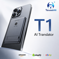 Dispositif de traduction AI professionnel T1 prenant en charge 146 langues, traduction transversale entre applications, appel vidéo, transcription en temps réel