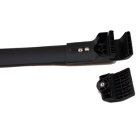 Portaequipajes de Aluminio para Techo de Auto SUV Sunsingrack 8004Y14 para Subaru Forester 2014+ 4x4, Capacidad de 100 kg, Color Negro, Tamaño Original