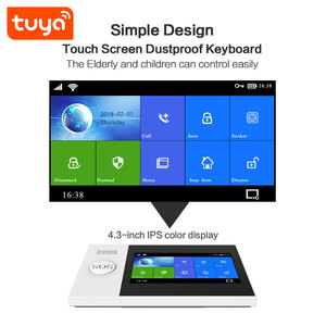 Sensor de ventana con Control remoto por aplicación Tuya, Kits de alarma inteligente de seguridad para el hogar, Wifi, GSM, PST-WG107T - Product Image 2