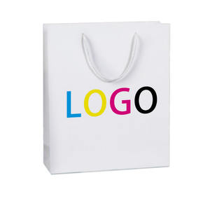 Bolsas de Compra de Papel Kraft Reciclado Personalizables, Asa de Longitud Completa, Estilo Clásico, Impresión de Logotipo, Embalaje Impermeable, Tamaños Personalizados - Product Image 4