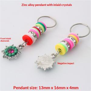 Плетеная заколка для волос в корейском стиле, унисекс, украшение для волос, подвеска, сплав, имитация бриллиантов, аксессуары для самостоятельного изготовления украшений - Product Image 3